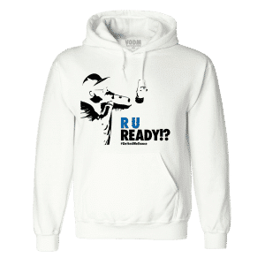 Rureadyhoodie White F | Vodm Merch