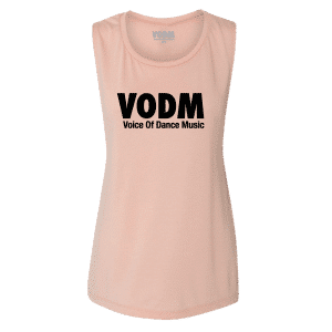 Vodmlogo Muscletank Peach F 1 | Vodm Merch